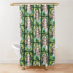 Betty White Thank You for the Memories Shower Curtain
