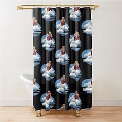 Betty White Giving The Finger In Heaven Shower Curtain