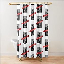INSPIRED BY BETTY WHITE GOLD SHOWER CURTAIN