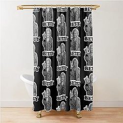 Betty White Middle Finger Up Shower Curtain