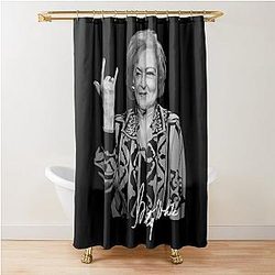 Betty White Essential Shower Curtain