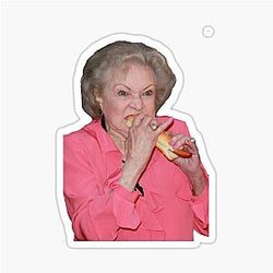 Betty White Hot Dog