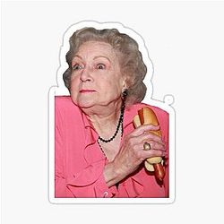 Betty White Hot Dog