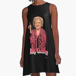 Betty White A-Line Dress