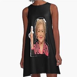 Betty White A-Line Dress