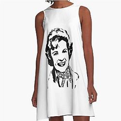 RIP Betty White 1922-2021 A Line Dress
