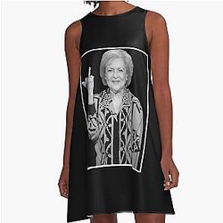 Betty White A-Line Dress