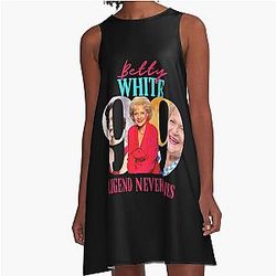 Betty White famous A Line Dress
