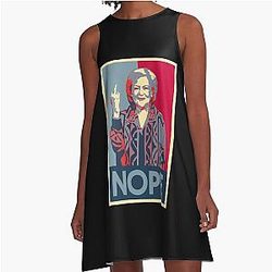 Betty White T-Shirt A-Line Dress