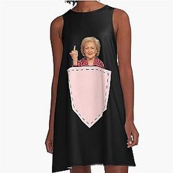 Betty White A-Line Dress