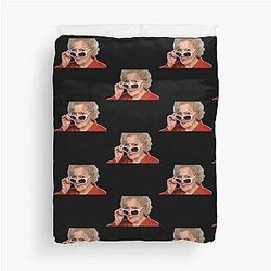 Betty White Duvet Cover
