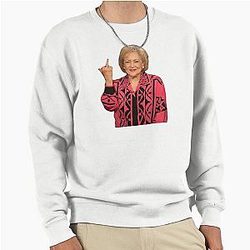 Betty White Pullover Sweatshirt