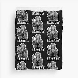 Betty White Duvet Cover
