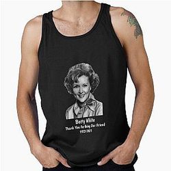 Thank You For Being Our Friend Betty White Tank