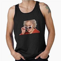 Betty White Tank Top