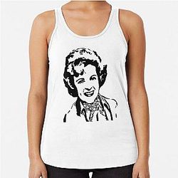 Rip Betty White 1922-2021 Racerback Tank Top