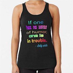 Betty White middle finger - A Trending funny on demand 2022 Racerback tank top