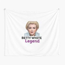 Betty White Legend Golden Girls Tapestry