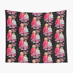 Happy Birthday 100th Betty White Tapestry 1922 2022