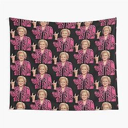 Funny Betty White Meme Tapestry