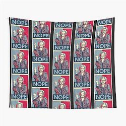 Betty White T-Shirt Betty White Middle Finger Up Tapestry