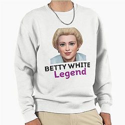 Betty White Legend Golden Girls Pullover Sweatshirt