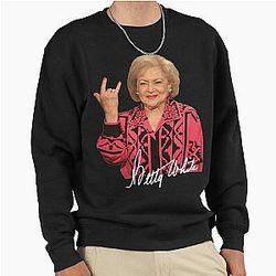 Betty White Essential Pullover Sweatshirt