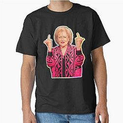 Betty White Middle Finger Classic T-Shirt