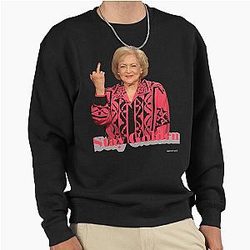 Betty White Pullover Sweatshirt