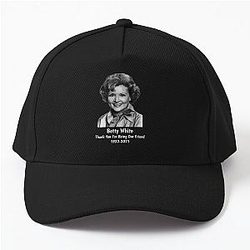 Thank you for being our friend Betty White Baseball Cap
