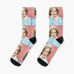 Betty White Tribute Socks