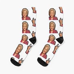 Betty White Rockstar Socks