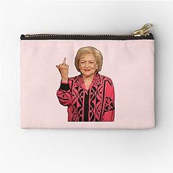 Betty White Flipping Zipper Pouch