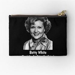 Thank You for Being Our Friend Betty White Zipper Pouch