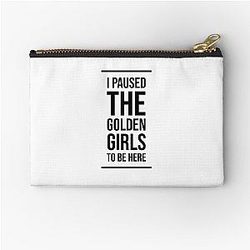 Legends Never Die Betty White Zipper Pouch