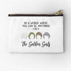 In a World Where You Can Be Anything Be Betty White Pouch