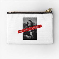 INSPIRED BY BETTY WHITE STAY Gold Zipper Pouch