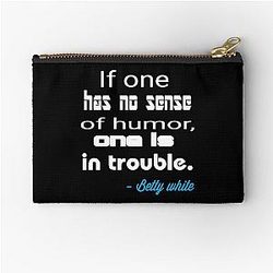 Betty White Rip A Trending funny 2022 Zipper Pouch
