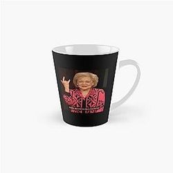 Betty White, Happy 99th Birthday - Beauty Sleep Ugly Funny Quote T-shirt and Tall Mug