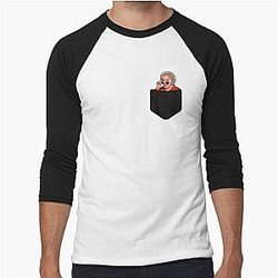 Betty White Pocket T-Shirt ¾ Sleeve T-Shirt