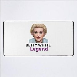 Betty White Legend Golden Girls Desk Mat