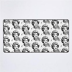 Rip Betty White Desk Mat