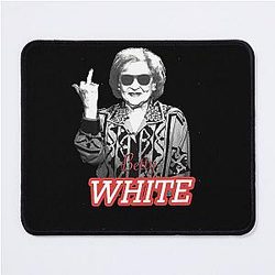 Betty White Famous Mouse Pad