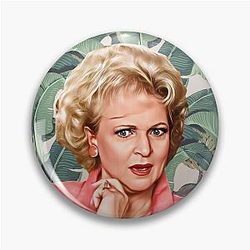 The Golden Girls Wallpaper Rose Betty White Pin