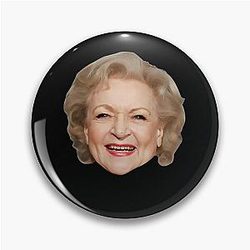 Betty White America's Sweetheart Pin
