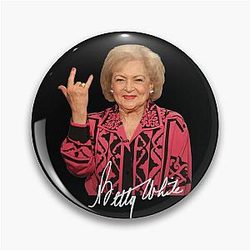 Betty White Essential Pin