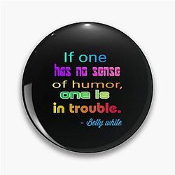 Betty White middle finger - A Trending on demand 2022 Pin