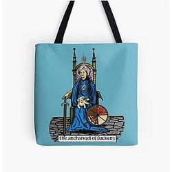 Archangel of Betty White All Over Print Tote Bag