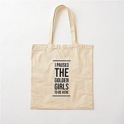 Legends Never Die Betty White Cotton Tote Bag