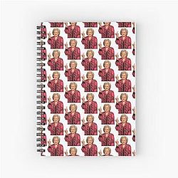 Betty White Spiral Notebook